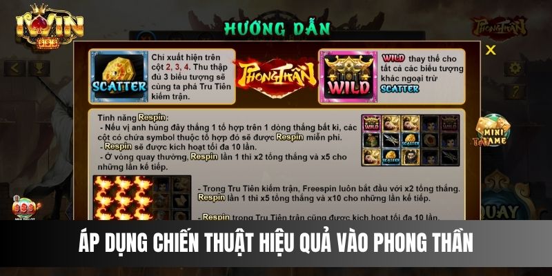 Áp dụng chiến thuật hiệu quả vào Phong Thần